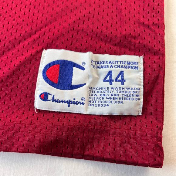 Champion San Francisco 49ers Jersey men’s 44 Steve Young #8 NFL Red Shirt - Picture 5 of 9